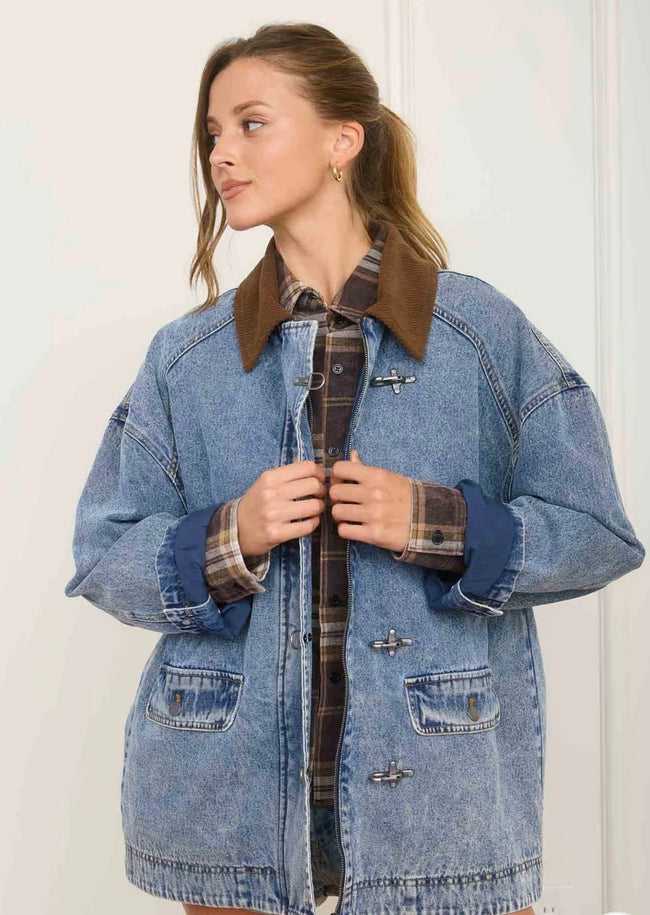 Denim Dreams Barn Jacket