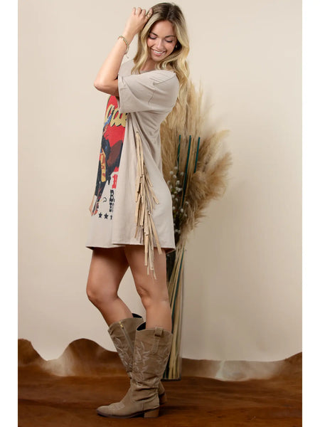 Rodeo Bronc Tshirt Dress