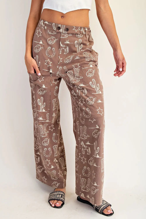 Western Statement Pants