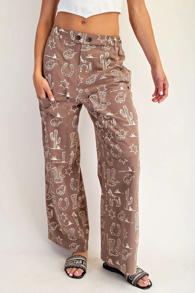 Western Statement Pants