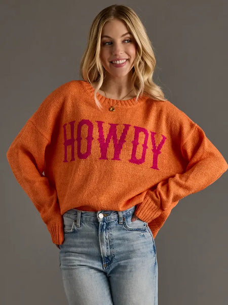 Neon Nights Howdy Sweater