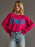 Neon Nights Howdy Sweater