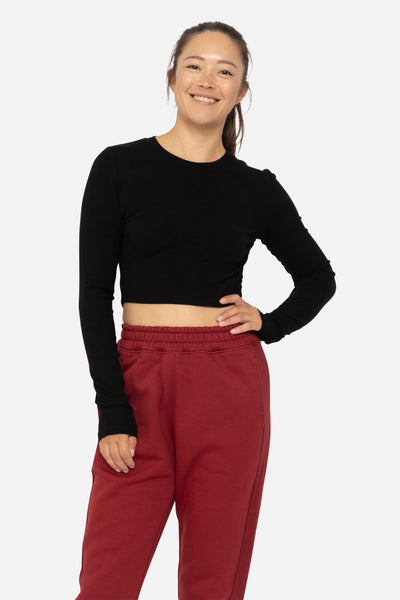 Cropped Layering Top