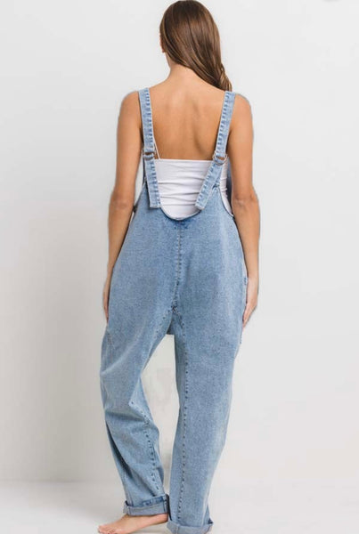 Flyin Free Denim Jumpsuit