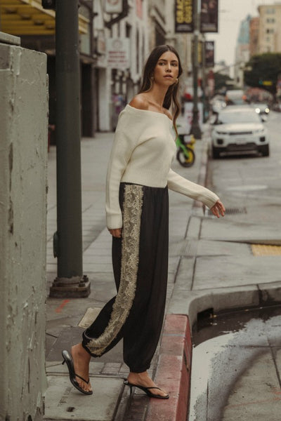 Midnight Muse Lace Pants