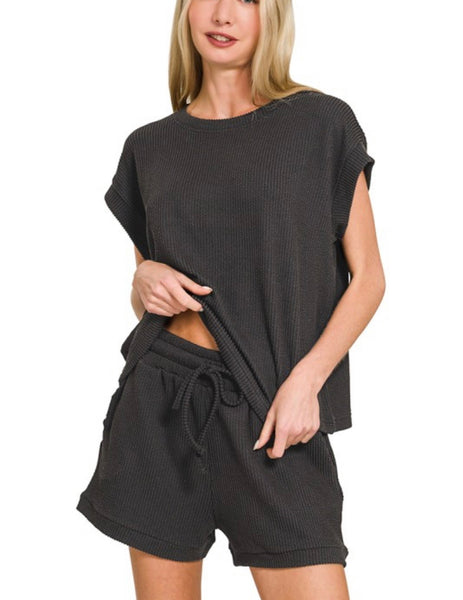 Vacay Ready Ribbed Set