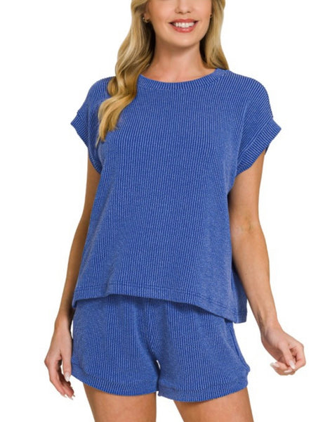 Vacay Ready Ribbed Set