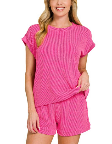 Vacay Ready Ribbed Set