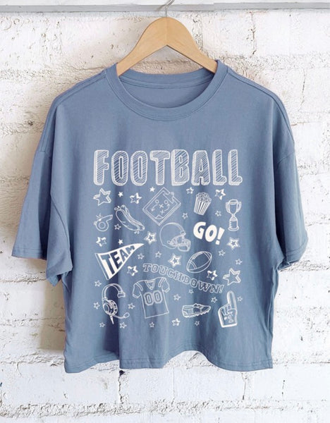 Go Team Football Tee