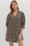 Move with Me Leopard Dress