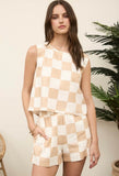 Linen Checkered Days Set