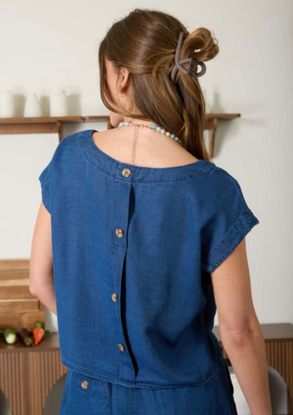 Dark Chambray Set