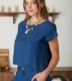 Dark Chambray Set