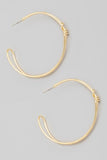 Wire Knot Earrings
