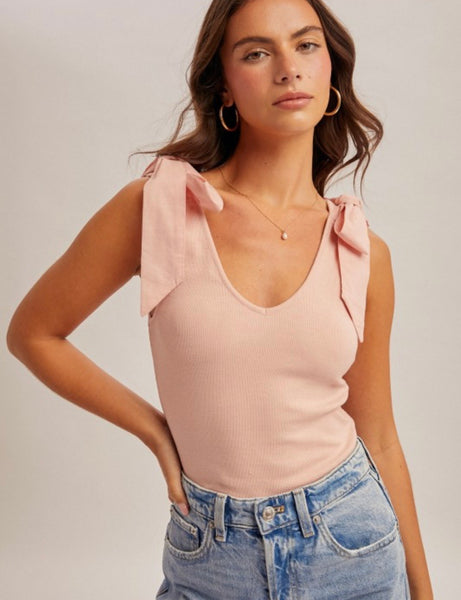 Bow Detail Top