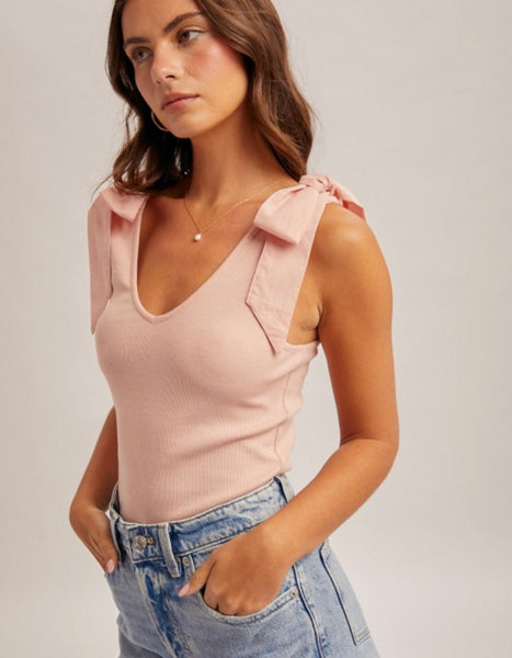 Bow Detail Top