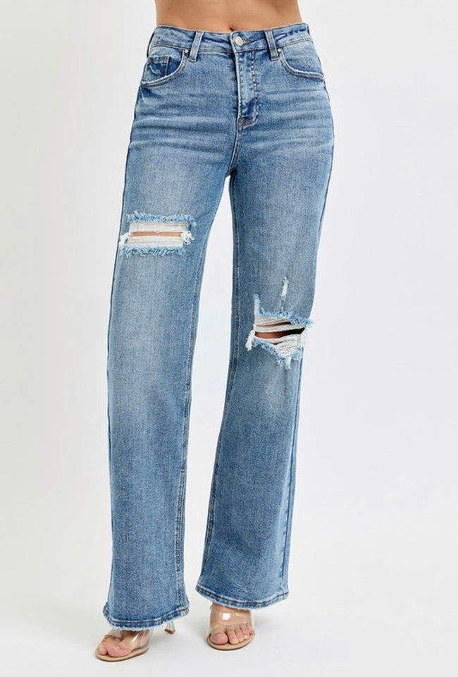 Casual Chic Ripped Jeans