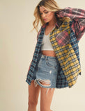 Not Your Boyfriend's Plaid Top