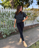 Boxy Leopard Basic Top