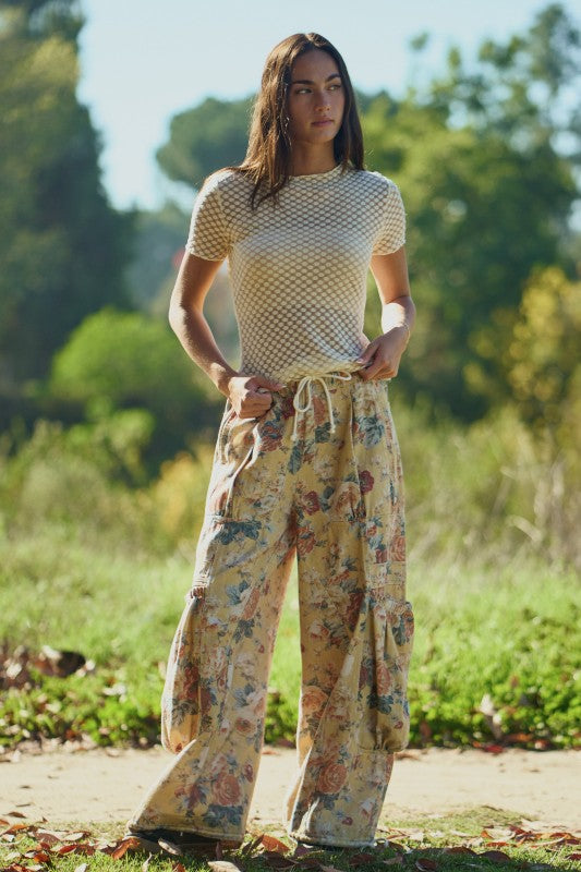 Floral Statement Pants