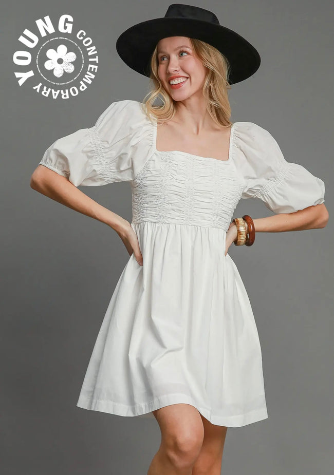 White Moments Dress