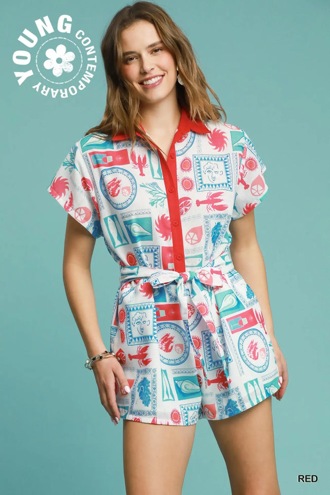 Coastal Romper