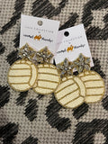 Bedazzled Sports Earrings