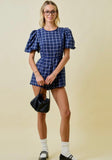 Charmed Plaid Romper