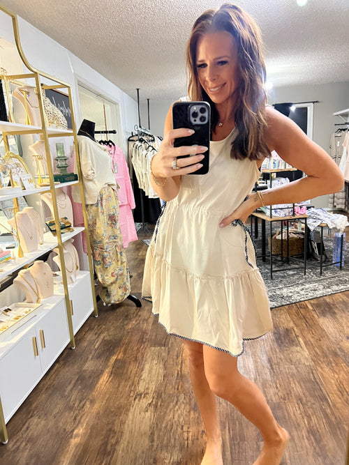 Nautical Mini Dress