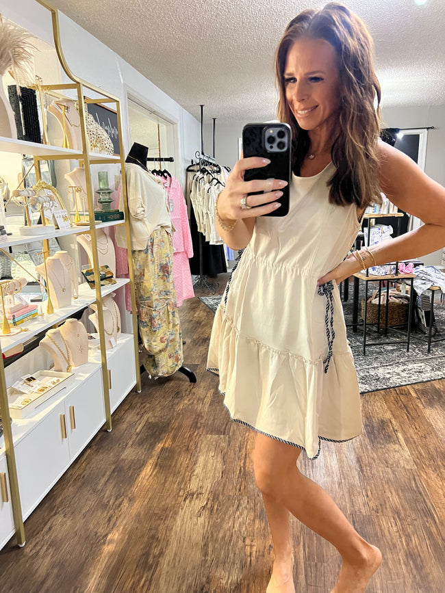 Nautical Mini Dress