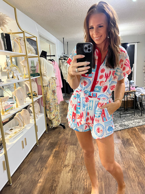 Coastal Romper