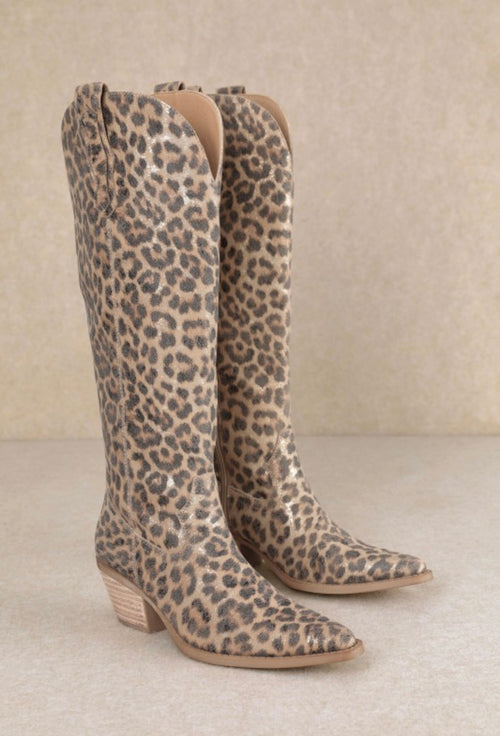 Iconic Leopard Boots