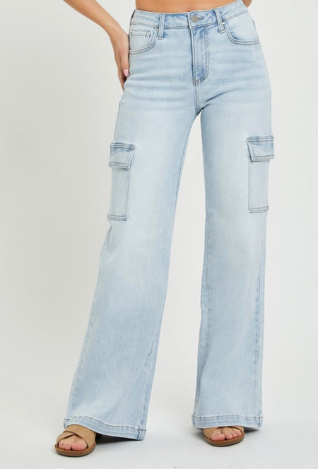 Distressed Dad Jeans