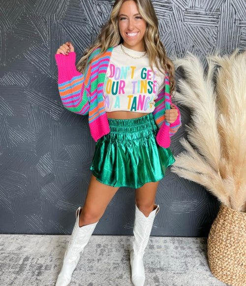 Tinsel In A Tangle Tee