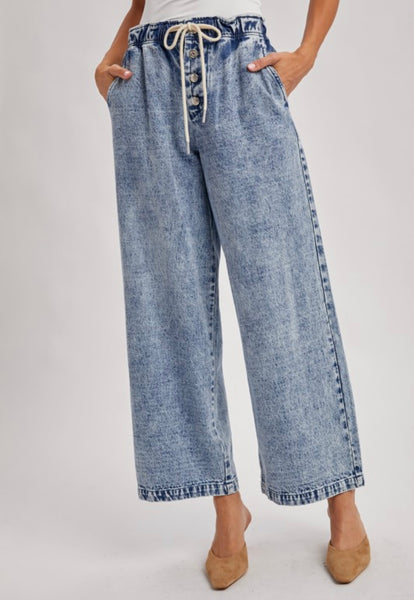 Paperbag Denim Jeans
