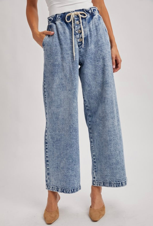 Paperbag Denim Jeans