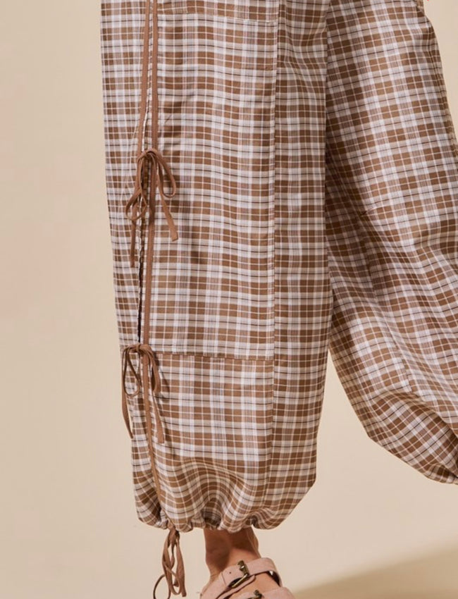 Thankful Check Pants