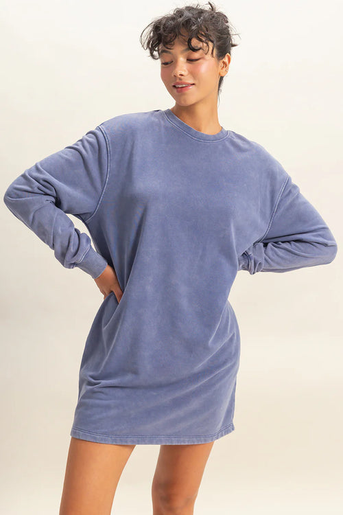 Cozy Comfort Sweatshirt Dress
