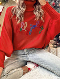 Holly Jolly Tinsel Sweater