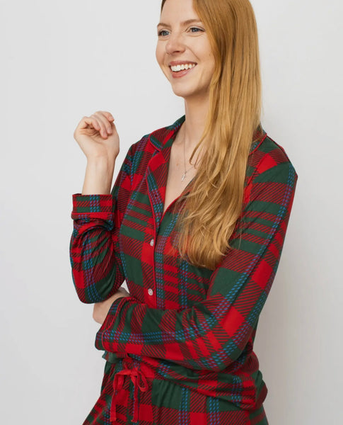 Holiday Plaid Pajama Sets