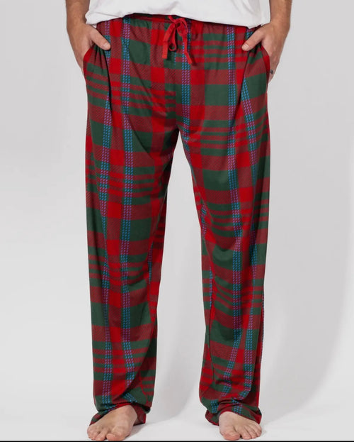 Men's Plaid Pajama Pants