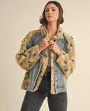 Untamed Floral Denim Jacket