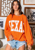 Anyway You Want It Texas Corded Pullover