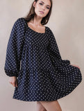 Polka Dot Mini Dress