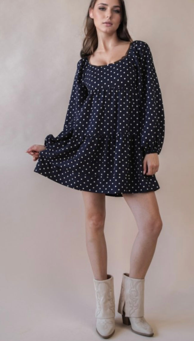 Polka Dot Mini Dress