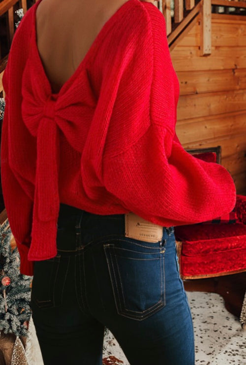 Statement Bow Sweater