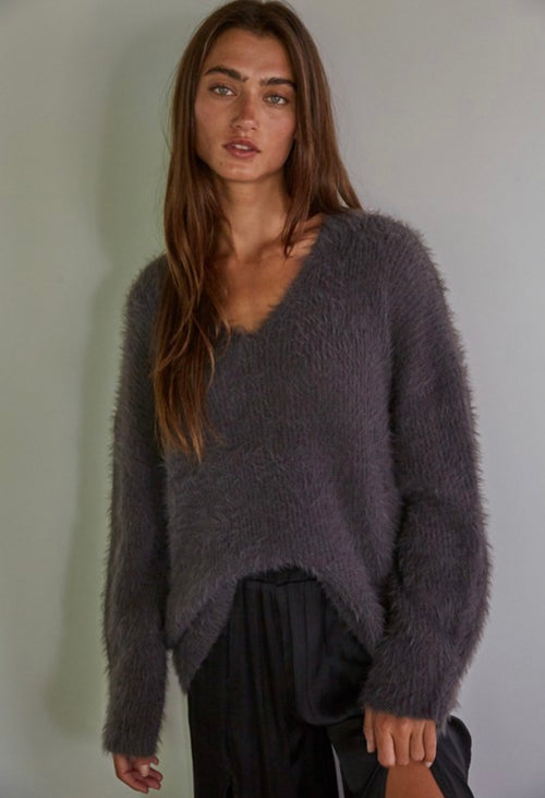 Fuzzy Moment Sweater