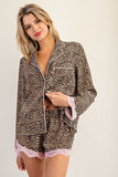 Luxe Leopard Pajama Set