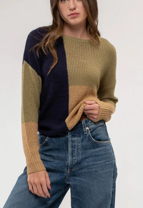 Thankful Colorblock Pullover