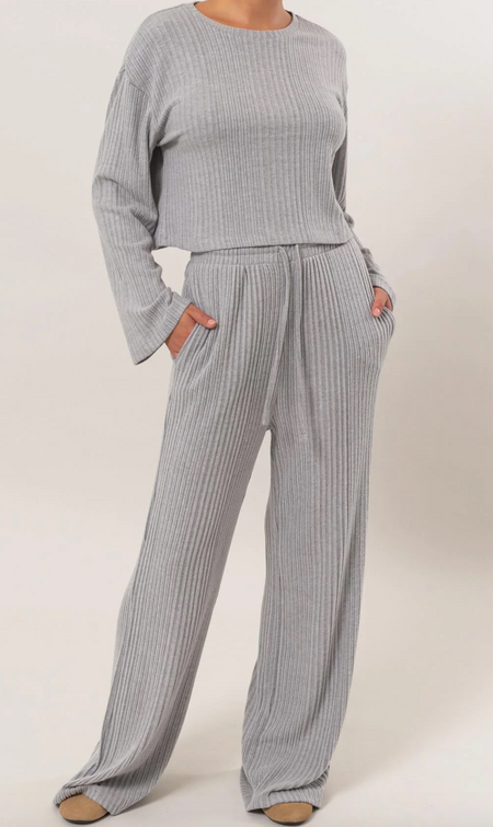 Casual Ribbed Set